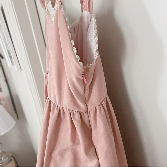 Pink Sweet Lolita JSK Dress Set Empire Waist - Picture 8 of 14